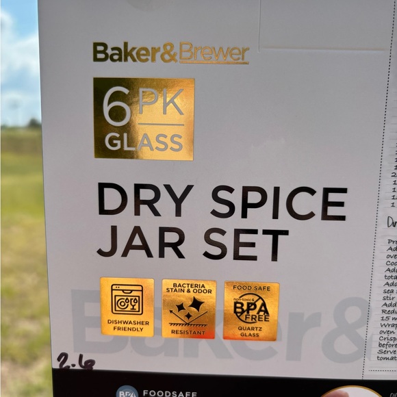 Dry Spice Jar Set - Picture 5 of 7